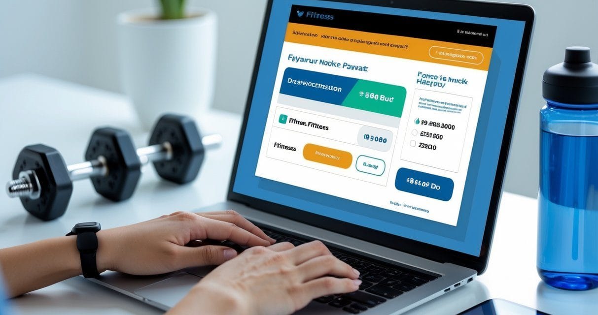 Sådan køber du fitness og træning online på faktura